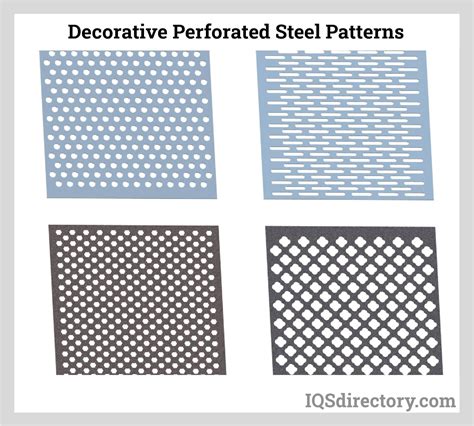 perforated metal patterns